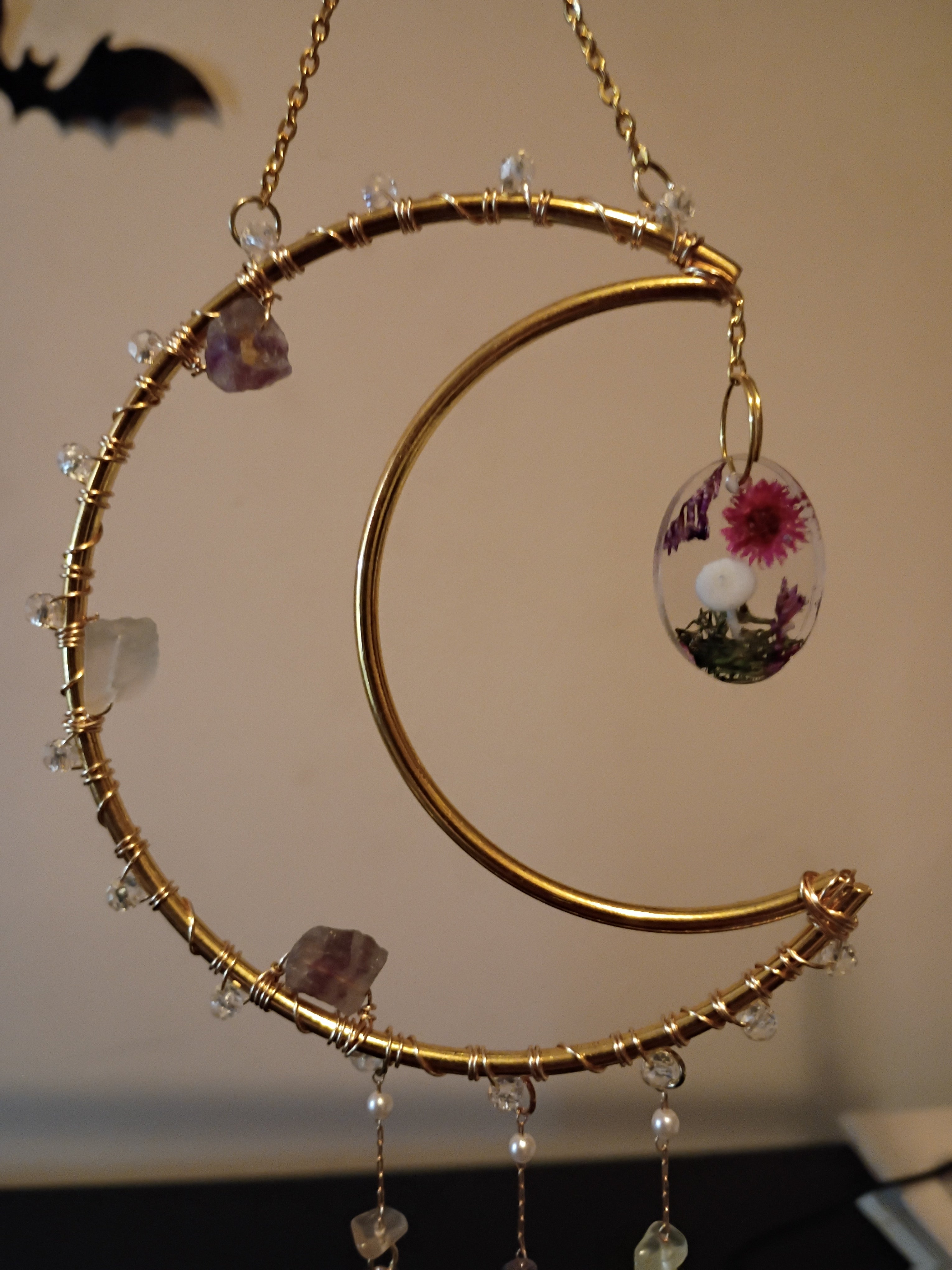 Crescent Moon SUNCATCHER