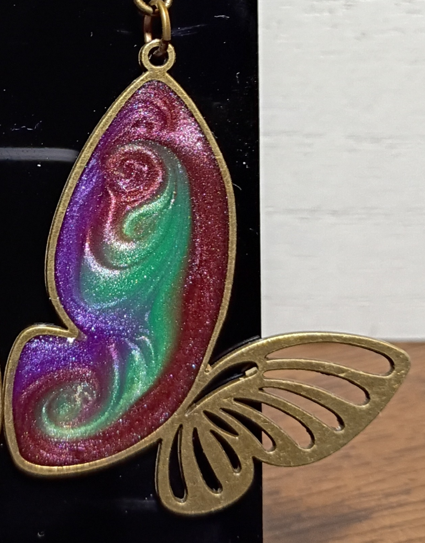 Butterfly Resin Earring