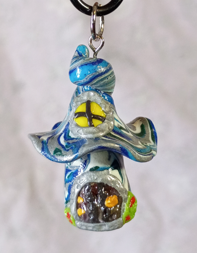 Mushroom House Pendant