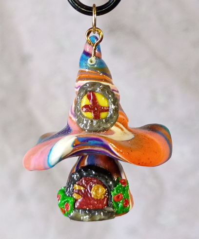 Mushroom House Pendant