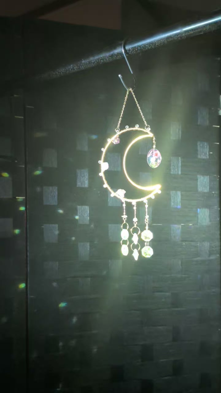 Crescent Moon SUNCATCHER